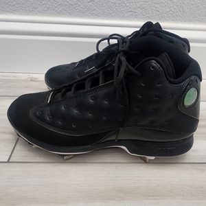 Air Jordan 13 Baseball metal cleats size 8. Excellent condition used wore once